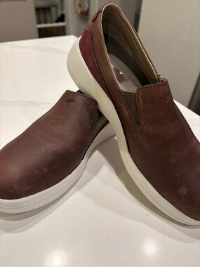 Women’s Red Wing Shoes Steel Toe Slip-On Leather work Shoes. S- 8